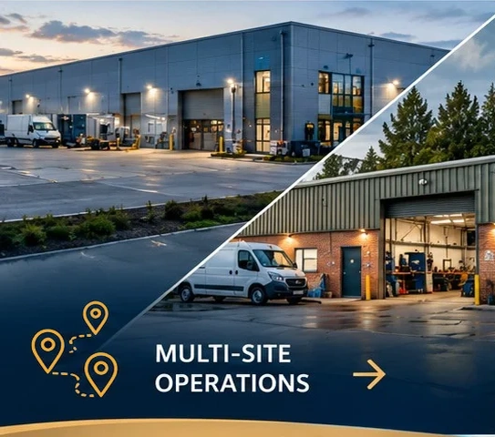 Multi-site operations illustration